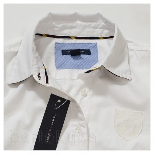 TOMMY HILFIGER BIALA KOSZULA DAMSKA - BLUZKA 